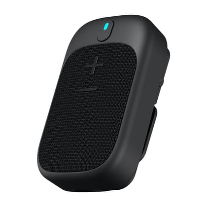 Portronics Talk Four 2W Wearable Bluetooth Speaker with Mic, Magnetic, Spring Clip-On, Upto 10Hours Playtime, IPX5 Water, Dust Resistant, Bluetooth 5.3v, Big Buttons, Portable Speaker with Microphone