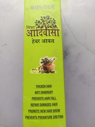Sinjha Thicken hair Anti dandruff Prevents hair fall Repair damaged hair Promote new hair grow Prevents premature greying 
