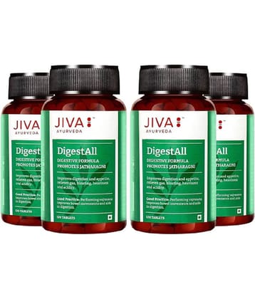 Jiva Digestall For Digestion -120 Nos (Pack of 4)