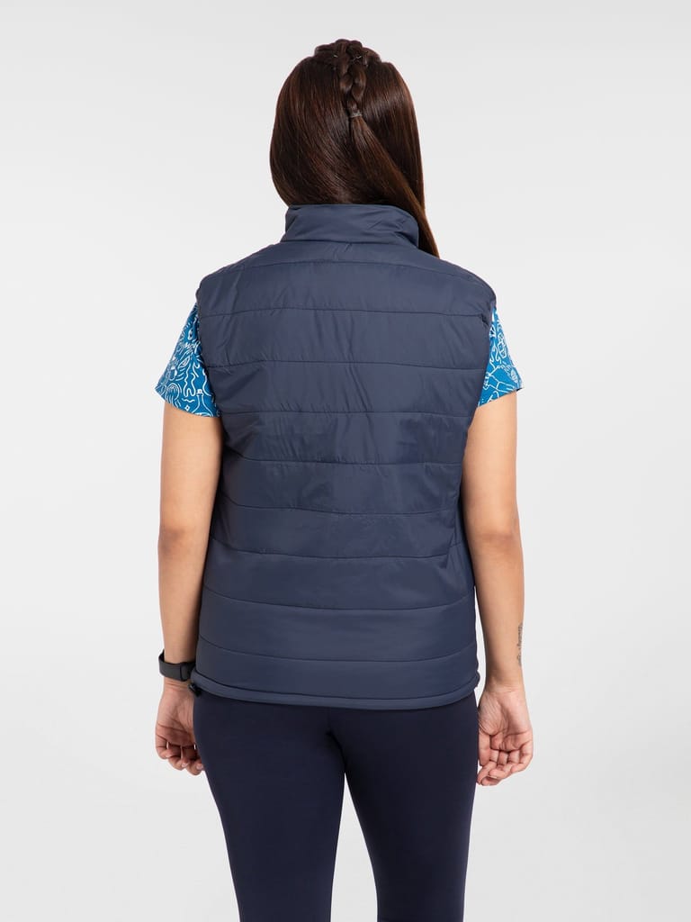 AH Women Half Jacket Sport Blue