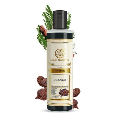 Khadi Natural Shikakai Hair Oil - 210ml Khadi Natural Shikakai Hair Oil - 210ml