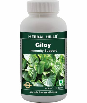 Herbal Hills Giloy Tablet 120 No.S Pack of 1