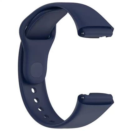 Valente Soft Silicone Watch Straps for Redmi Watch 3 Active-NavyBlue