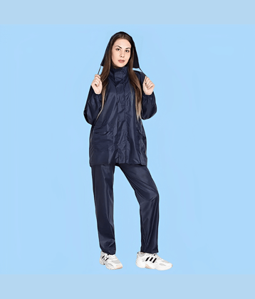 PP Kurtis Raincoat Set - Navy