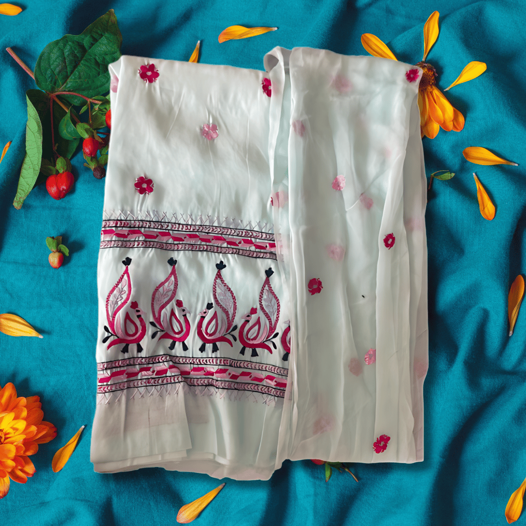 Peacock Embrodery suit