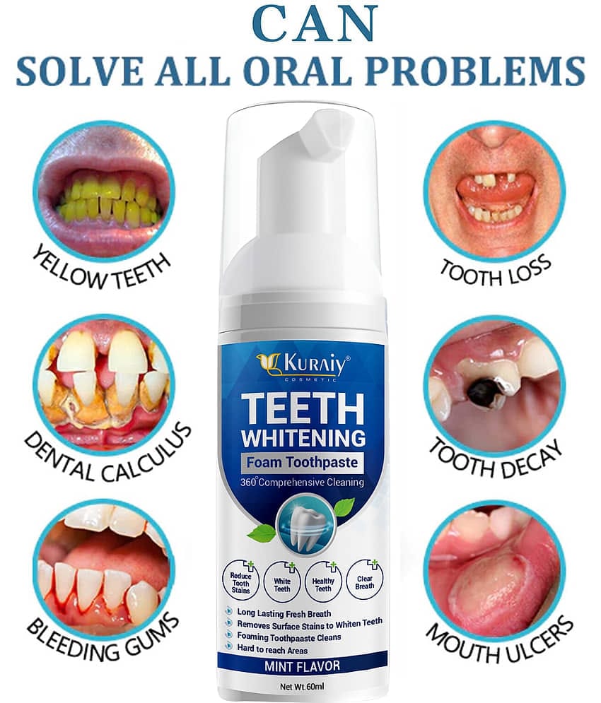 KURAIY Whitening Toothpaste Pack of 1