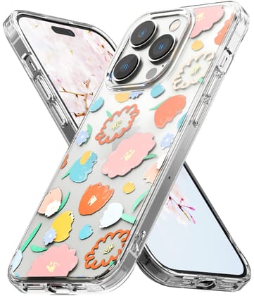 Apple iPhone 14 Pro Max Back Cover Case | Fusion Design - Floral