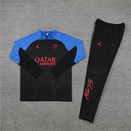 PSG Black & Blue Training Suit 22 23 Season-S
