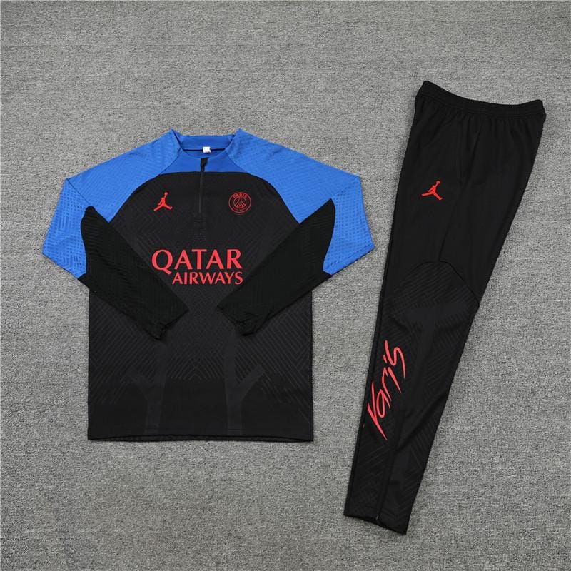 PSG Black & Blue Training Suit 22 23 Season-S