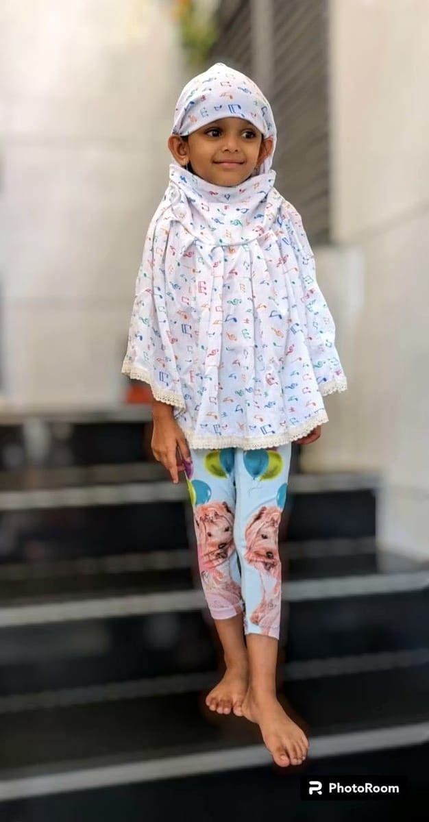 Shiv Textiles Kids Pure Cotton Summer Scarf Music Note Print Design Soft Breathable Neck Wrap Headscarf for Girls Lightweight Sun Protection Stole Daily Wear Accessory