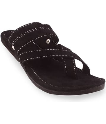 Apratim - Black Men's Kolhapuris