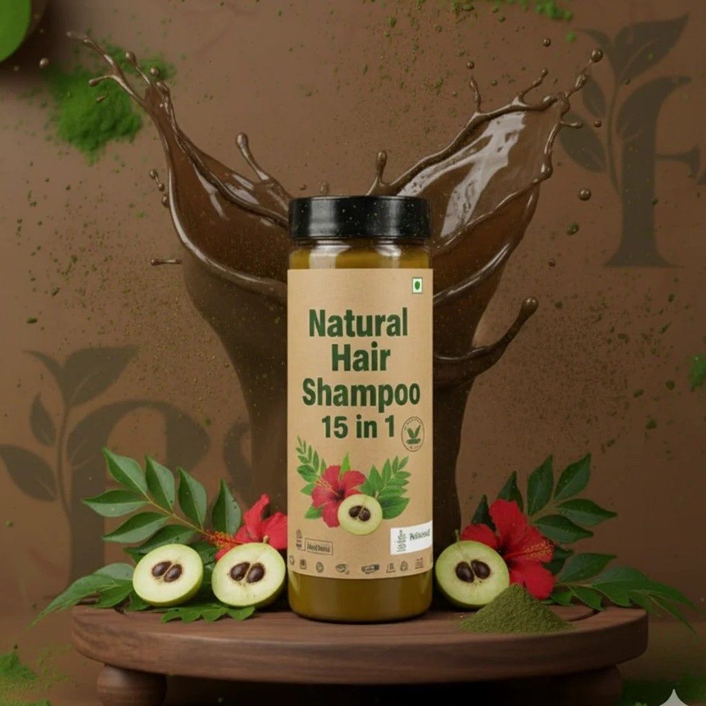 Natural Hair Shampoo 15 in 1