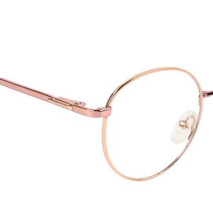 TERRY & CO | Zero Power Blue Cut Eyeglasses | Metal Frame | Small Size | Anti-Reflective, UV Protection, Lightweight | Spring Hinges | Unisex