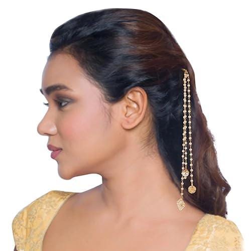 Women Gold-Toned  Multicoloured Embellished Bobby Pins