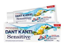 PATANJALI DANTKANTI SENSITIVE TOOTH PASTE 50GM