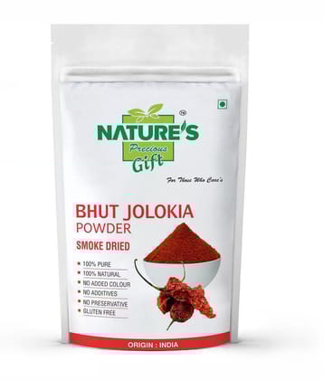 Nature''s Gift Bhut Jolokia / Ghost Pepper Chilli Powder 100 gm