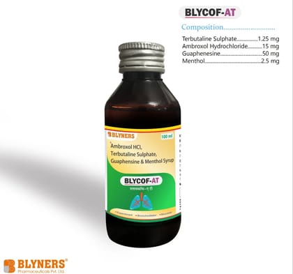 Ambroxol, Terbutaline, Guiaphenesin and Menthol Syrup