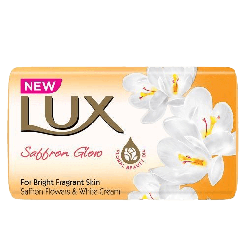 Lux Bathing Soap Saffron Glow 3 x 150g