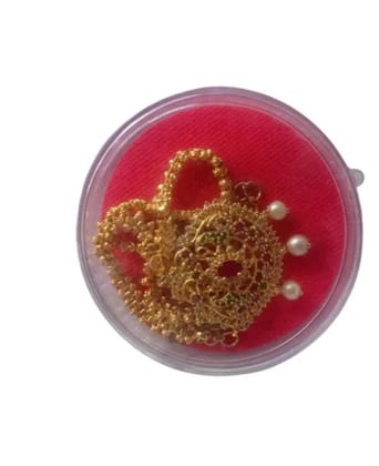 Handcrafted Gold Horn Necklace SANTHI Collection