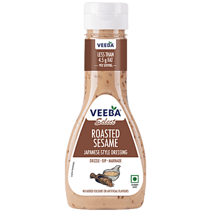 VEEBA Roasted Sesame Japanese Style Dressing, 315 g Pet Jar