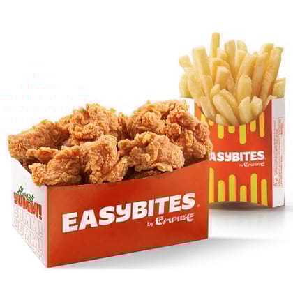 Popcorn and fries box