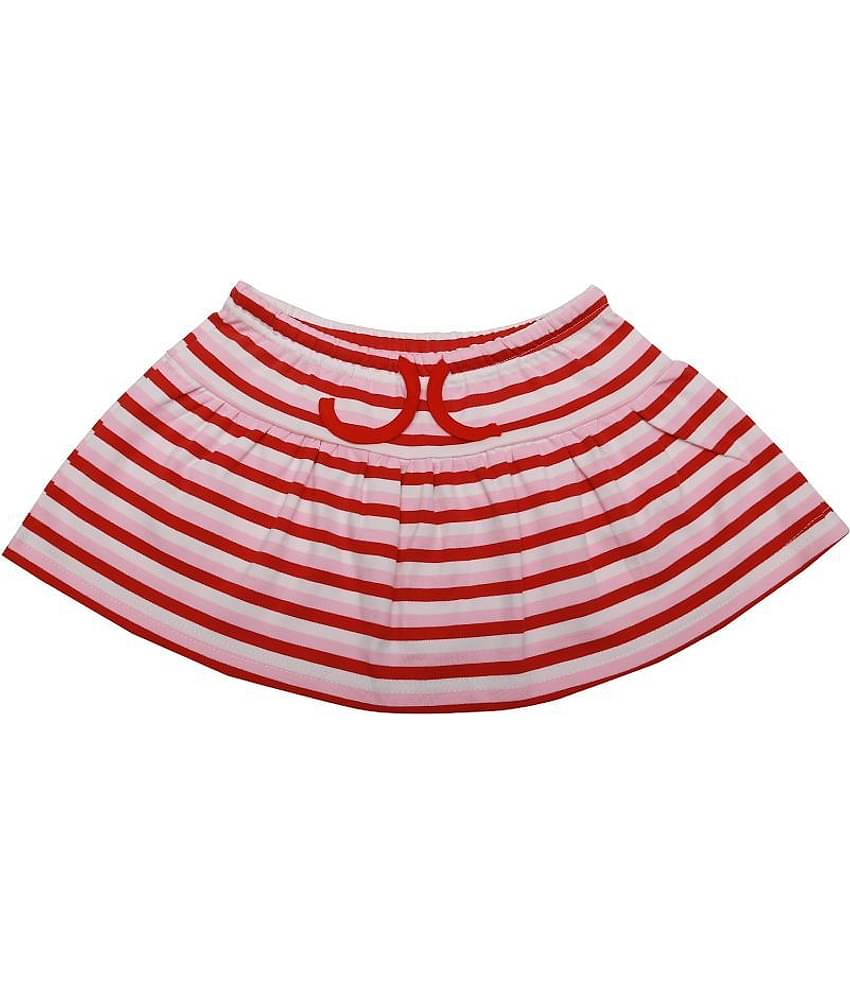 KABOOS Girls Cotton Skater ( Multicolor )