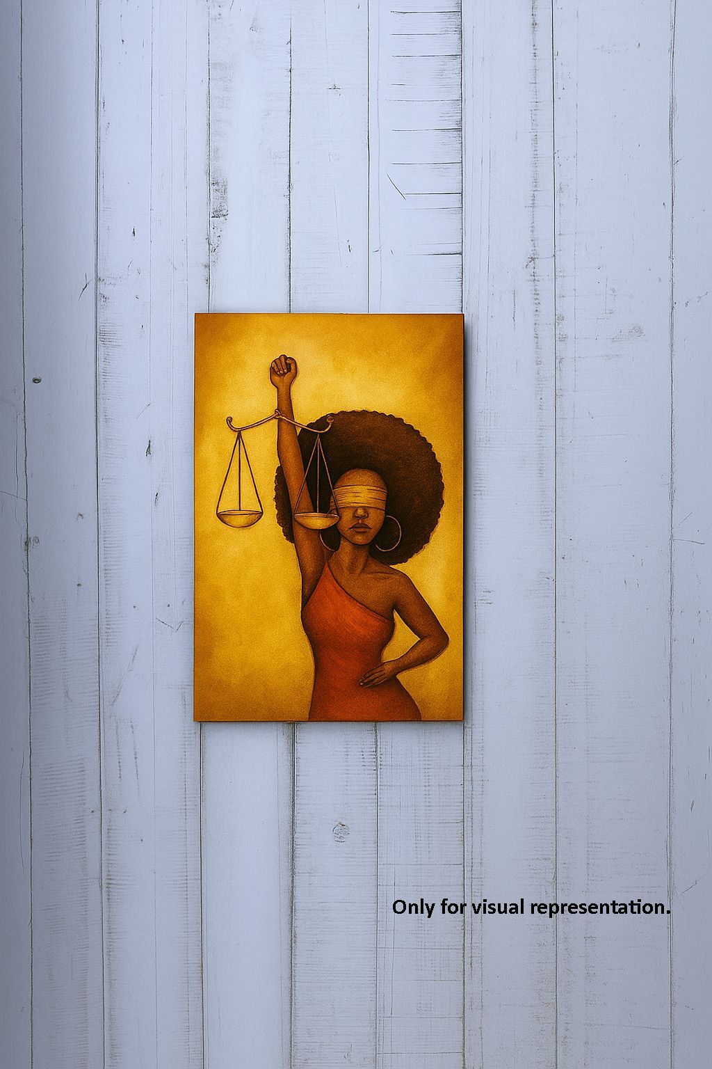 Dbeautify's DIY Traditional Painting – Lady Justice