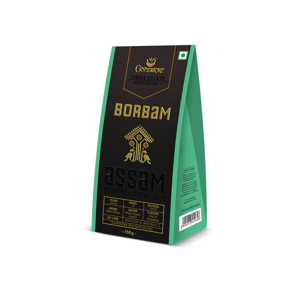 Goodricke Borbam Single Estate Assam CTC Tea, 150 gm