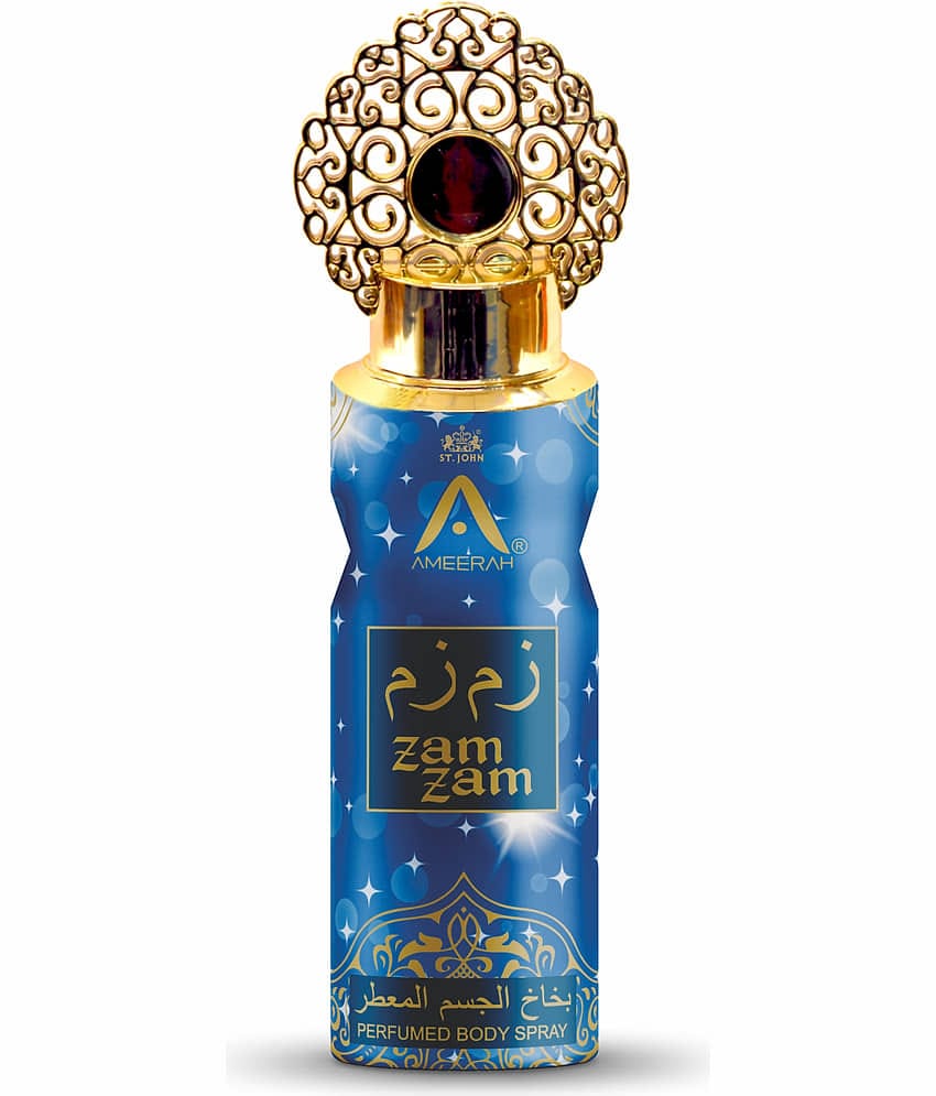 ST.JOHN Ameerah Zam Zam Deodorant Long Lasting Deodorant Spray for Men 200ml - Pack of 1