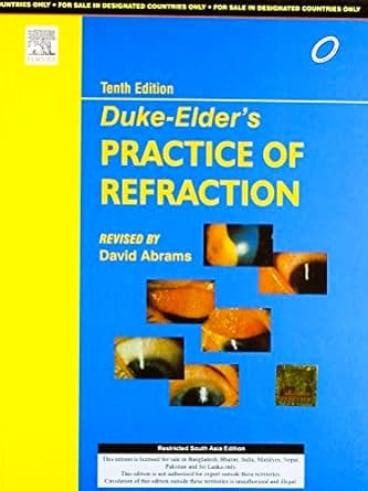Duke-Elder's Practice of Refraction, 10ed
