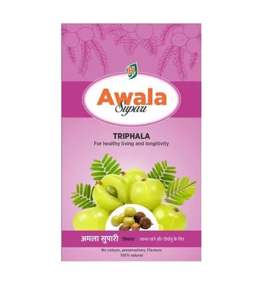 Hillarious Ayurveda Swasthamla Awala Triphala Supari, 20 gm