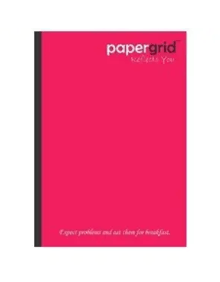 PaperGrid 76 Pages Notebook - Single Line