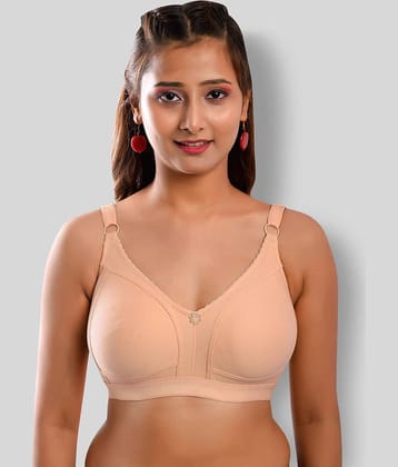 Elina Cotton Non Padded Women's T-Shirt Bra ( Black )