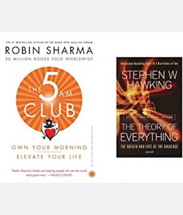 The 5 AM Club: Own Your Morning, Elevate Your Life + The Theory of Everything (Set of 2 Books)