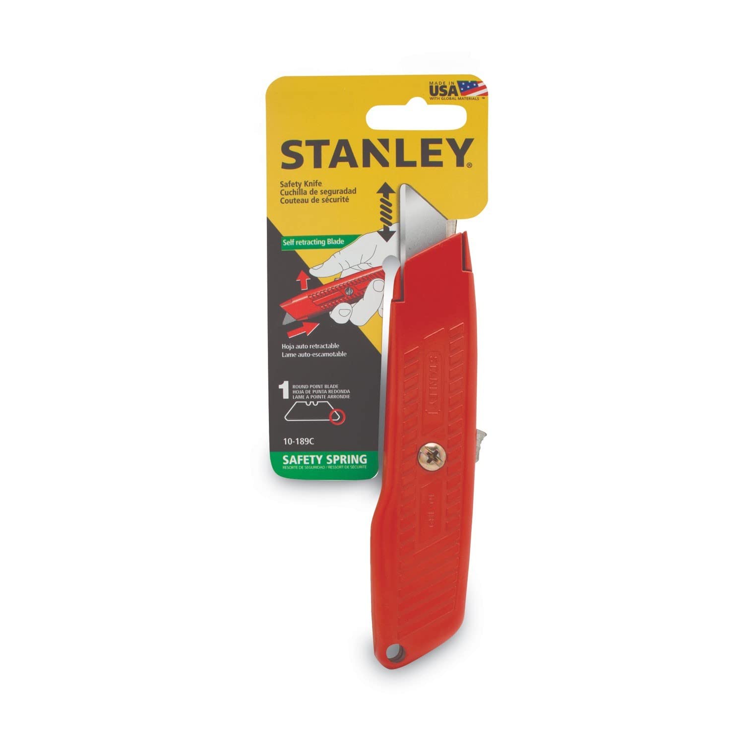 Stanley Knives & Blades Safety Knife - Self Lock 10-189C
