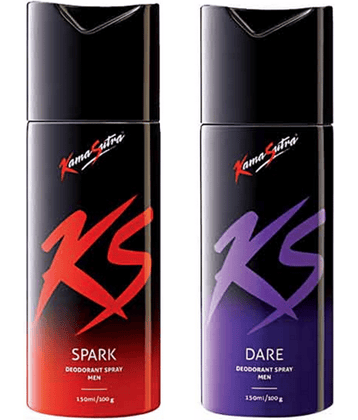 KamaSutra - Deodorant Spray for Unisex 300 ml ( Pack of 2 )