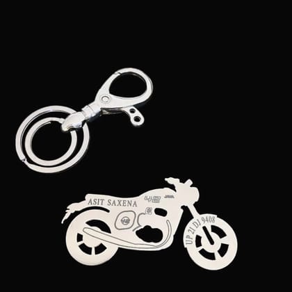 Jawa 42 FJ Keychain-Silver
