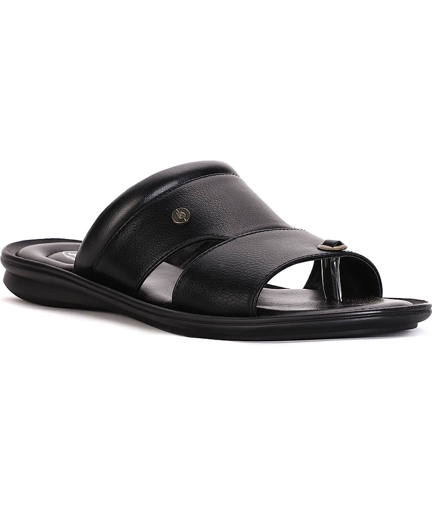 Bata - Black Men's Sandals