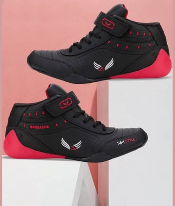 Bersache Men Casual Shoes Black Men's Outdoor Shoes