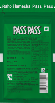 Pass Pass Zipper || Mint