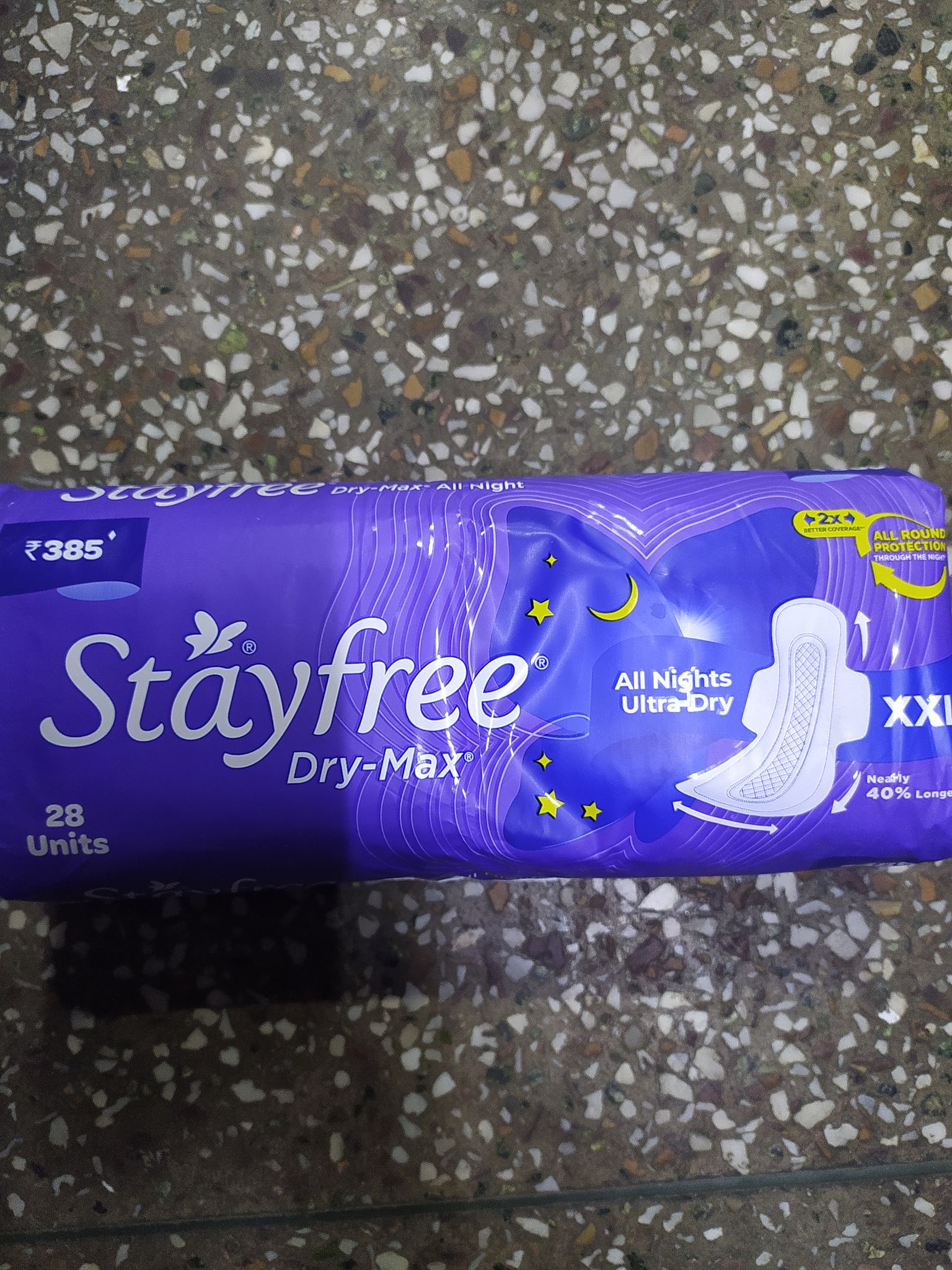 Stayfree Dry-max 28 All nights Ultra-dry 42x4 Allroun Protecto Xxl 