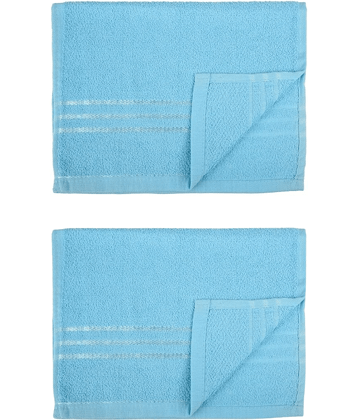 Dyana Core Pack of 2 Cotton 401-450 -GSM Hand Towel ( Assorted )