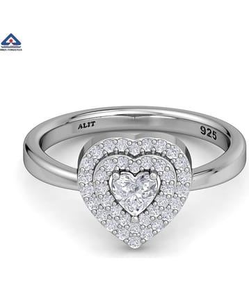 ALITJEWELLERY - Silver Rings ( Pack of 1 )