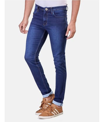 HJ HASASI Blue Skinny Fit Jeans