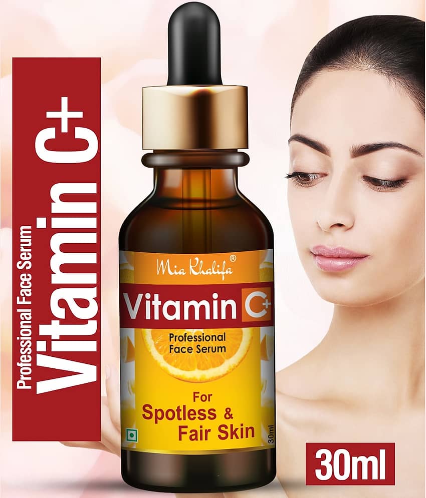 Mia Khalifa Vitamin C+ (Plus) Face Serum For Skin Brightening and Spotless Skin Face Serum 30 mL