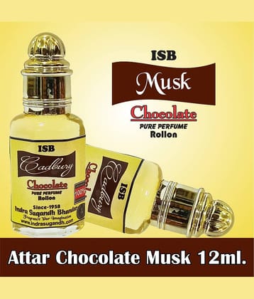 INDRA SUGANDH BHANDAR - Chocolate For Choco Musk Lovers Attar For Men & Women 12ml Pack Of 1