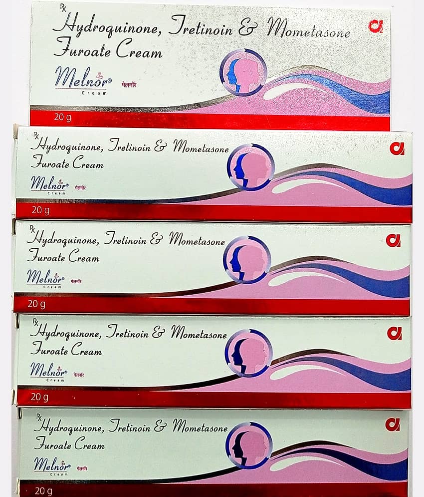 MELNOR CREAM ( PACK OF 4) Night Cream 80 gm Pack of 4