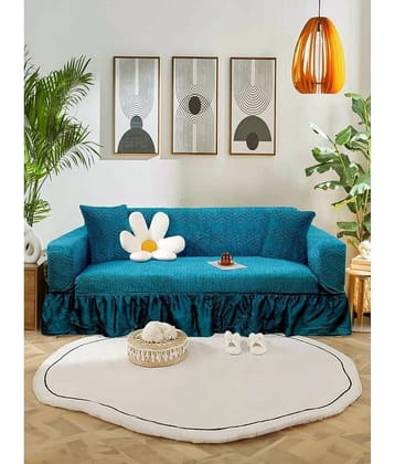 Cortina 2 Seater Polyester Sofa Cover ( Pack of 1 )