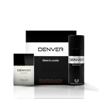Black Code Gift Pack | 60ml Perfume | 165 ml Deodorant