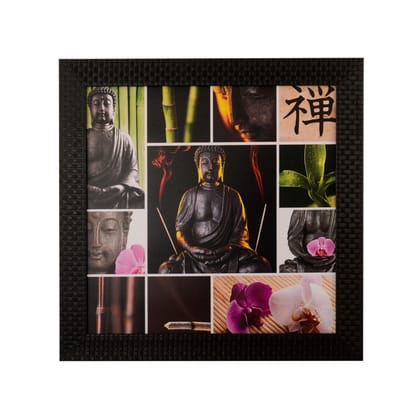 Spiritual Buddha Satin Matt Texture UV Art Painting